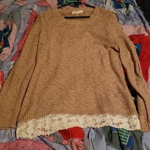 Light laced sweater